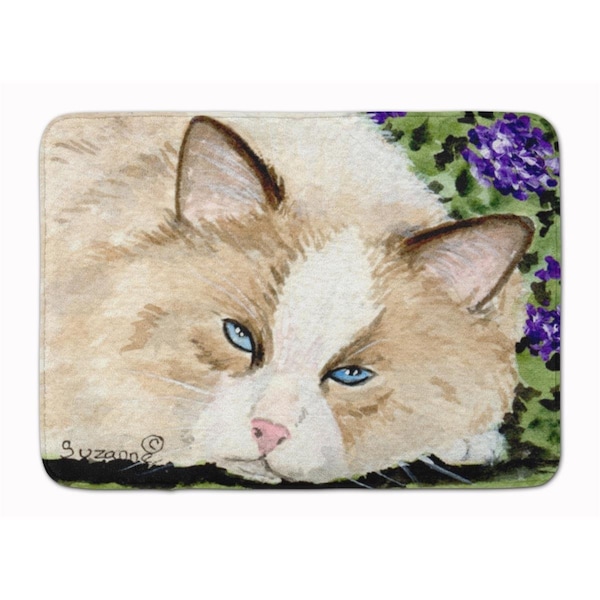 Carolines Treasures Cat Machine Washable Memory Foam Mat SS8825RUG - main